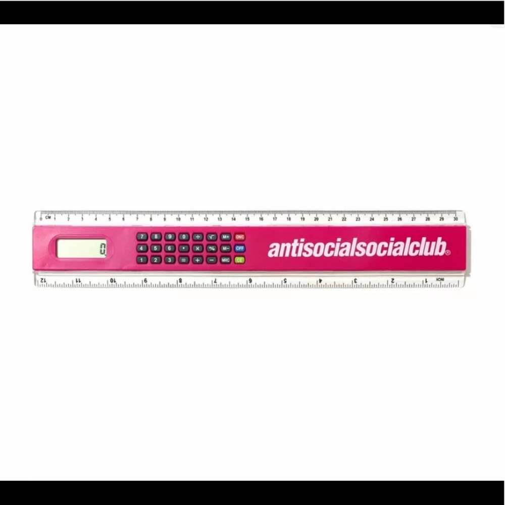 Anti Social Social Club ruler calculator